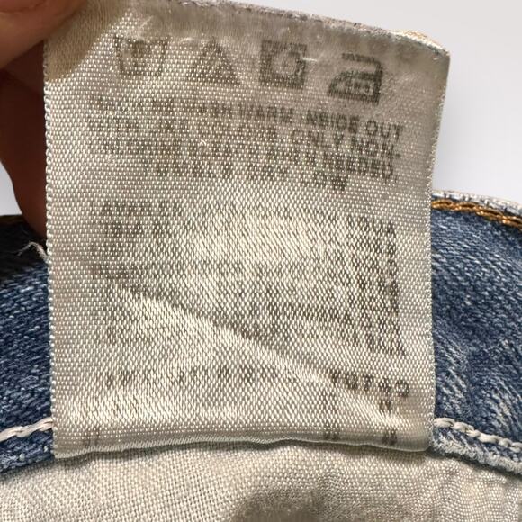 VTG Rustler Blue Jeans Mens Size 36/32 Casual Straight Leg Everyday Work Midrise - Picture 8 of 8